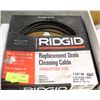 Image 1 : NEW RIDGID REPLACEMENT DRAIN CLEANING CABLE