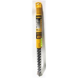NEW DEWALT ROTARY HAMMER DRILL BIT, 1-3/8"