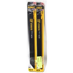 LOT OF 4 FIVE PACKS NEW DEWALT 12" SAW BLADES