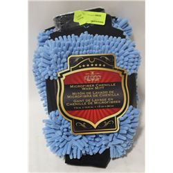 LOT OF 2 MICROFIBER CHANEL WASH MITTS
