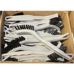 BOX OF 24- 8" GROUT/CREVASSE CLEANING BRUSH