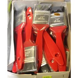 BOX OF 1-1/2" PAINT BRUSHES
