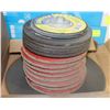 Image 1 : LOT OF ASSORTED GRINDING DISCS, VARIOUS SIZES