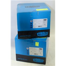 LOT OF TWO 10 PACKS OF TYROUT FLAP DISCS,