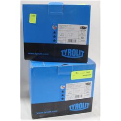 LOT OF TWO 10 PACKS OF TYROUT FLAP DISCS,