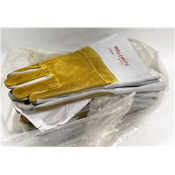 BUNDLE OF 7 PAIRS WELDRITE LEATHER GLOVES