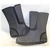 Image 1 : PAIR OF WINTER INSOLE BOOT LINERS, SIZE 10