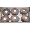 Image 1 : BOX OF 12 FLEXOVIT MOUNTED FLAP WHEELS,