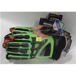 3 PAIR OF THERMAL WATERPROOF IMPACT REDUCING