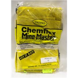 4 PAIRS CHEMTEX NEOPRENES WATER PROOF BIB PANTS,