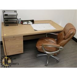 OFFICE DESK (60" X 30" TABLE TOP) WITH LIFT OFFICE