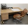 Image 1 : OFFICE DESK (60" X 30" TABLE TOP) WITH LIFT OFFICE