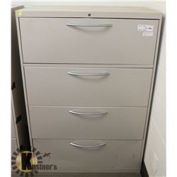 4 DRAWER FILING CABINET (53" TALL X 36" WIDE X