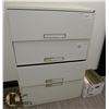 Image 1 : METAL 4 DRAWER OFFICE FILING CABINET
