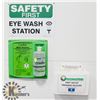 Image 1 : EYEWASH STATION AND FIRST AID KIT