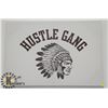 Image 1 : HUSTLE GANG STRETCHED WALL ART