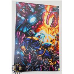 THANOS STRETCHED CANVAS WALL ART