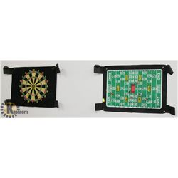 LOT OF TWO MAGNETIC GAMES WITH DARTS