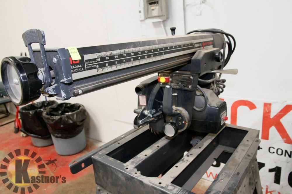 SEARS/ CRAFTSMAN 10" RADIAL ARM SAW