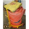 Image 2 : SPILL KIT WITH LARGE TARP ON DOLLY