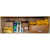 Image 1 : SHELF OF CHEMICALS, MARINE SHRINK VENTS,