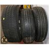 Image 3 : LOT OF THREE TIRES ON RIMS