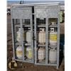 Image 1 : PROPANE RACK WITH CONTENTS