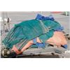 Image 1 : PALLET OF SCAFFOLDING MESH AND RUBBER MATS