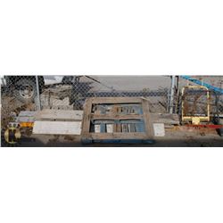 LOT OF SCRAP WOOD, PALLETS, CABLES,