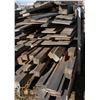 Image 1 : DOUBLE STACKED RACKS WITH SCRAP WOOD