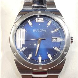 6) STAINLESS STEEL BULOVA WATCH
