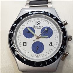 10) STAINLESS STEEL RICARDO WATCH