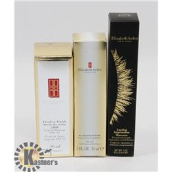 LOT OF ELIZABETH ARDEN MAKEUP INCL FLAWLESS FINISH