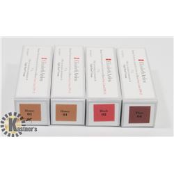 LOT OF 4 ASST ELIZABETH ARDEN LIP PROTECTANT STICK