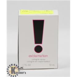 EX'CLAM-MA'TION 50ML COLOGNE SPRAY
