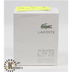 LACOSTE L.12.12 BLANC-PURE 100ML EAU DE TOILETTE