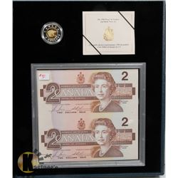 RCM 1996 PROOF PIEDFORD AND BANK NOTES SET