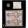Image 1 : RCM 1996 PROOF PIEDFORD AND BANK NOTES SET