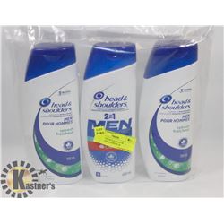 BAG OF ASSORTED HEAD & SHOULDERS SHAMPOO &