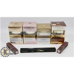 BAG OF ASST LOREAL AGE PERFECT MOISTURIZER & MORE