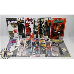 FLAT OF BATMAN COMICS.