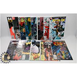 FLAT OF BATMAN COMICS.