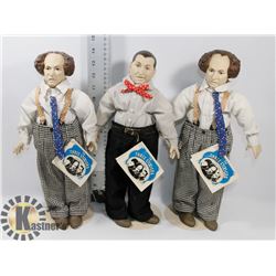 3 STOOGES COLLECTIBLES DOLLS
