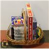 Image 1 : WICKER BASKET WITH 5 CRAFT KITS. NEW 1000 PIECE