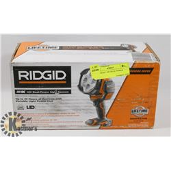 NEW "RIGID" 18V DUAL POWER LIGHT