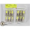 Image 1 : LOT OF 12 NEW RV/AUTO LED BULBS - COOL WHITE