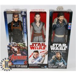 SET OF 2 STAR WARS DOLL FIGURES