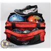 Image 1 : BOWLING BALL BAG WITH 2 BOWLING BALLS