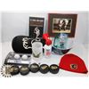 Image 1 : LARGE BOX W/VARIETY OF HOCKEY