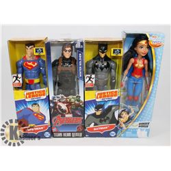 NEW SET OF 4 ACTION FIGURES